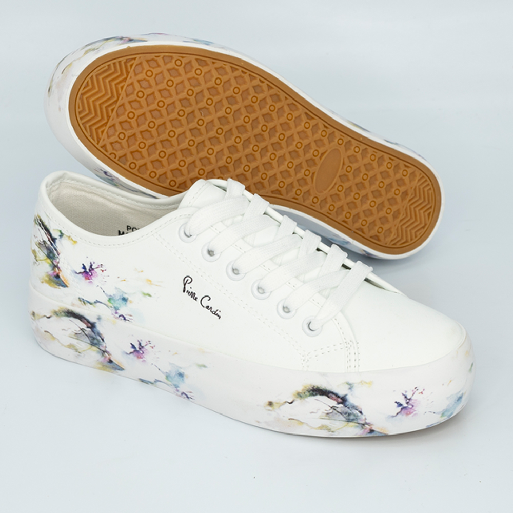 Pierre Cardin Fleurs Floral Sneakers - Californian